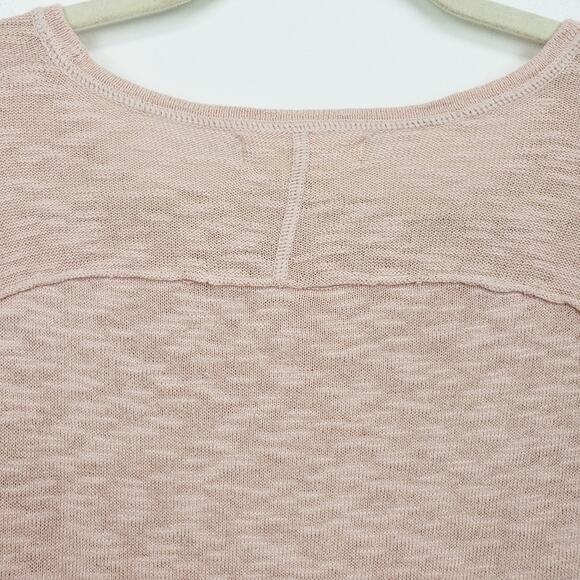 𝅺IF‎ It Were Me Dusty Pink Ovetsized Tunic Light Knit Sweater Size XS - Picture 6 of 11